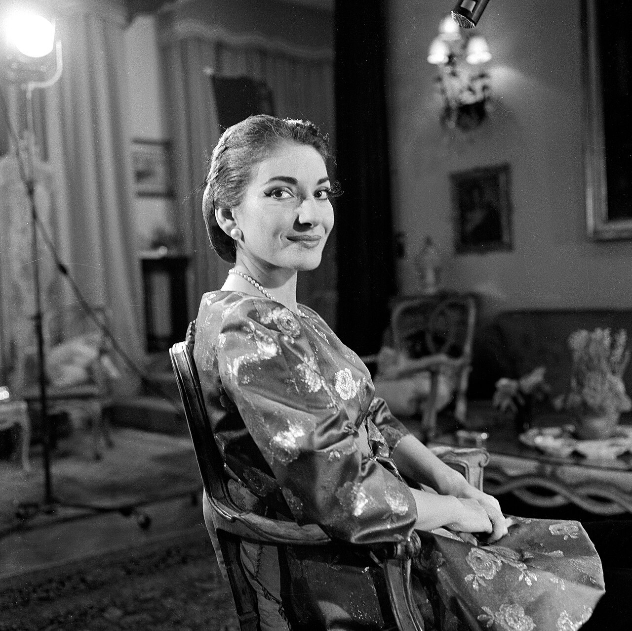 Maria Callas Is Born in Manhattan