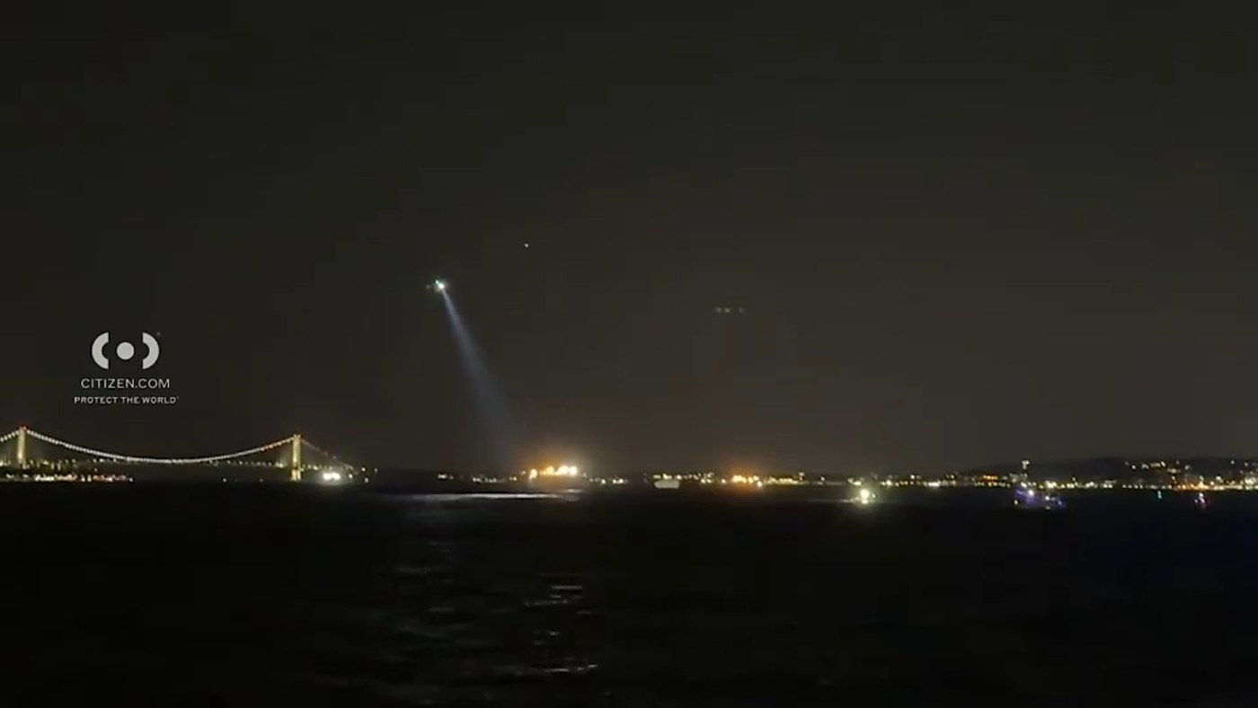 A boat capsizes off Liberty Island, killing a woman and an infant