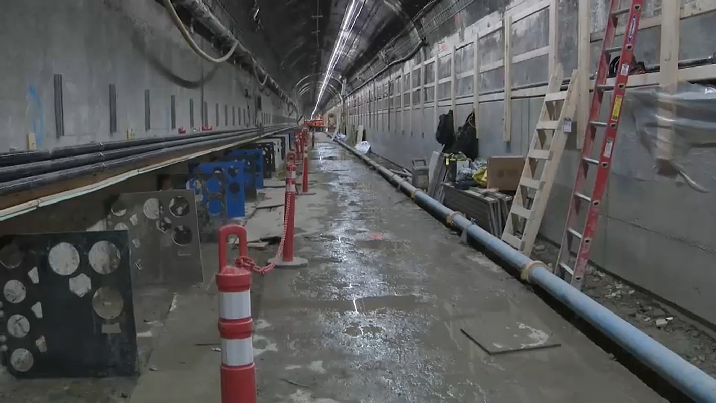 Amtrak reopens the East River Tunnel tube Sandy wrecked